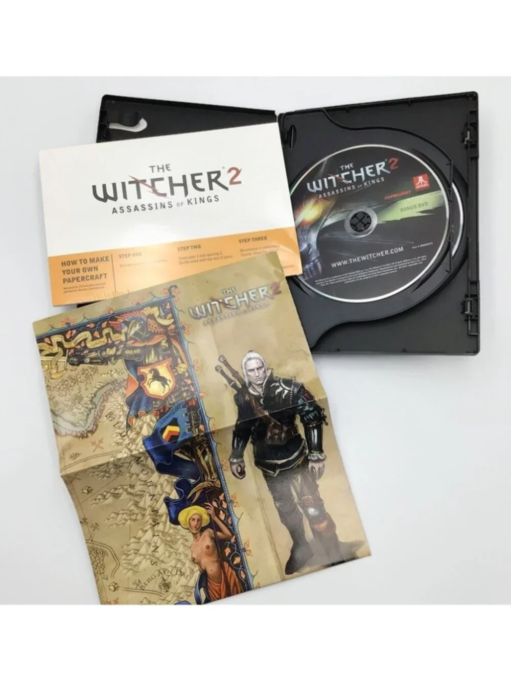 The Witcher 2: Assassins of Kings - 4 Discs, PC DVD-ROM Complete Game